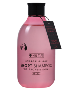 日本 ZOIC N Short Shampoo 專業中短毛貓犬沖涼液 300ml