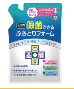 Lion 寵物除菌免洗清潔泡沫 補充裝 200ml