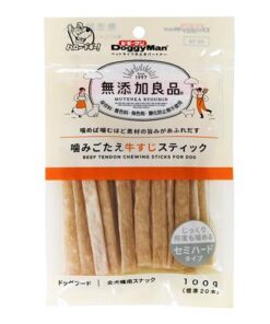 Doggyman 無添加良品 優質耐嚼牛筋條100g（20條）