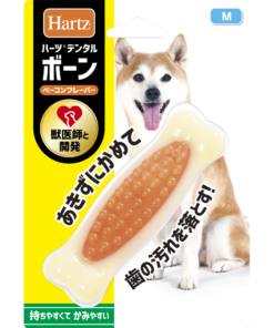 Hartz  骨型潔齒咬咬棒 (煙肉味)  - M