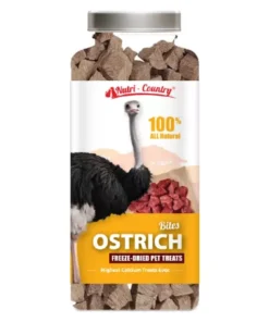 Nutri-Country® 低敏凍乾純鴕鳥肉粒 60g