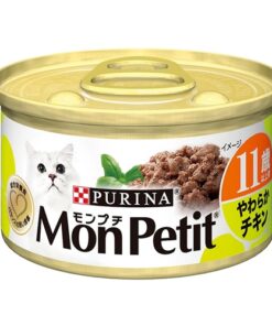 Purina - MonPetit 貓罐頭 - 軟雞肉 85g (適合 11 歲以上)