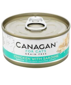 Canagan 原之選貓咪主食罐 -  雞 肉伴沙丁魚配方 75g