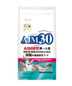 日本【Sunrise】AIM30 腎臟保健貓糧 - 魚味 600g (室內避孕貓 絕育後成貓用)