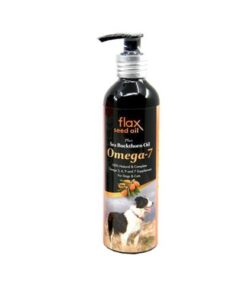 Fourflax® Flax Seed Oil Plus 金裝 Omega 7 紐西蘭亞麻籽油＋沙棘果油 (貓狗皆可) 250ml