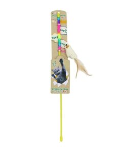 [PetPro Japan] Nekogakure 長柄貓玩具，自然老鼠造型