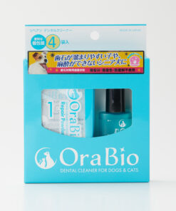 【OraBio】Dental Cleaner 去牙石套裝 (貓犬用) RepairWater+RepairPowder