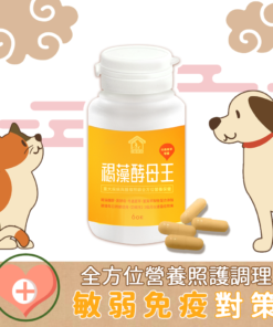寵樂芙 - 褐藻酵母王 2.0 膠囊版 60粒 (30粒盒裝x2) - 免疫力 抗敏感 抗癌