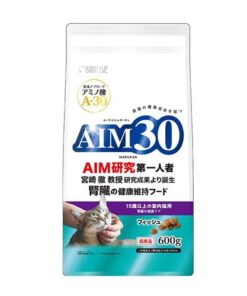 日本【Sunrise】AIM30 腎臟保健貓糧 - 魚味 600g (15歲以上室內貓用)