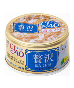 Ciao 奢華貓罐 - 扇貝, 金槍魚, 雞柳 80g A-142