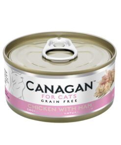 Canagan 原之選貓咪主食罐 -  雞肉伴火腿配方 75g
