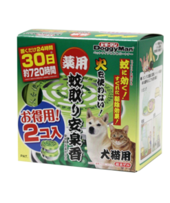 Doggyman 貓犬用 薬用驅蚊安泉香 2件裝