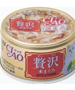 CIAO 奢華貓罐頭 - 藍鰭鮪魚 鮪魚/雞肉 80g A-141