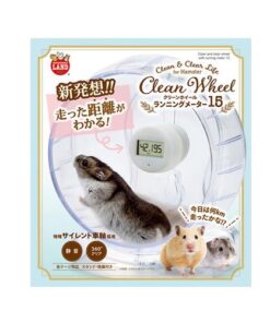 Marukan 靜音倉鼠滾輪 15  帶跑步計