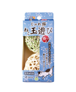 日本 Doggyman 藤製貓貓球 (2個入)