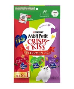 Mon Petit Crispy Kiss 貓用酥脆零食 (多種裝豐富精選 144g )