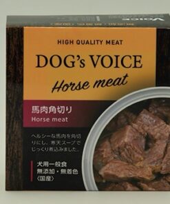 Dog’s Voice 馬肉丁罐頭 85克