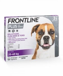 Frontline Plus - Dog 蚤不到殺蝨滴 大型犬加強版 (L:20-40kg) 新包裝 {原裝行貨}