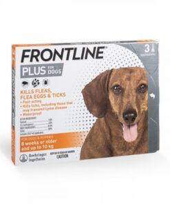 Frontline Plus - Dog 蚤不到殺蝨滴 小型犬加強版 (S: 10kg以下) 新包裝 {原裝行貨}